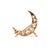 Gender: Ladies Metal Type: 18K Yellow Gold Length: 0.75 inches Width: 16.30 mm Weight: 1.80 grams Lady's handmade 18K...