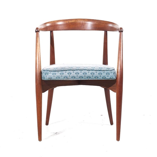 Mid 20th Century Lawrence Peabody Mid Century Armchairs - Pair For Sale - Image 5 of 10