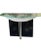Modern Steel Glass Console For Sale - Image 9 of 10