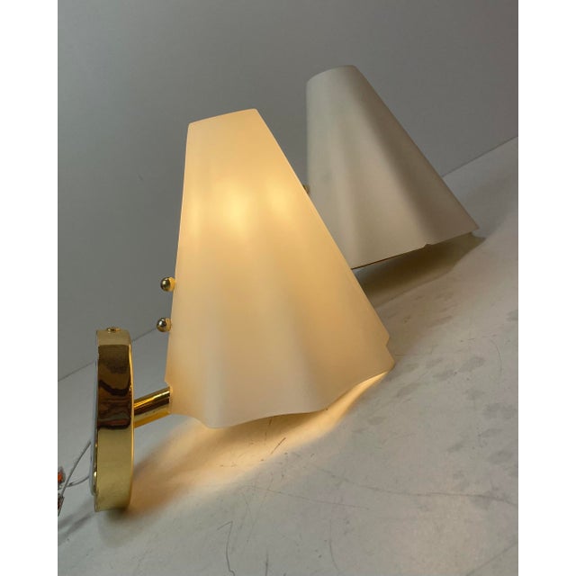 Murano Glass Wall Lamps, Italy, 1980s, Set of 2 For Sale - Image 14 of 14