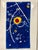 Blue 1970s Calder Style Blue Abstract Textile Wallhanging For Sale - Image 8 of 8