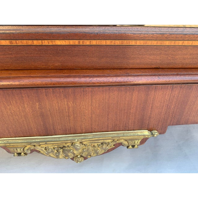 Empire Walnut Single-Door Bookcase, 1880s For Sale - Image 10 of 18