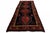 1950s Mid-Century Hand-Knotted Vintage Kurdish Wool Runner With Geometric Medallions For Sale - Image 5 of 9