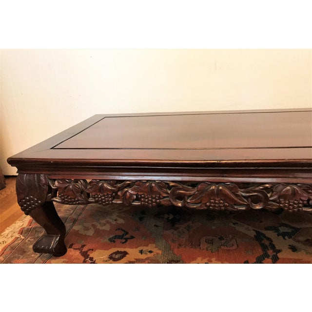Mid 20th Century Chinese Rosewood Coffee Table Chairish