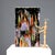 Polychrome glazed ceramic vase signed under the base by Elio Schiavon, the renowned Italian ceramist. The vase features...