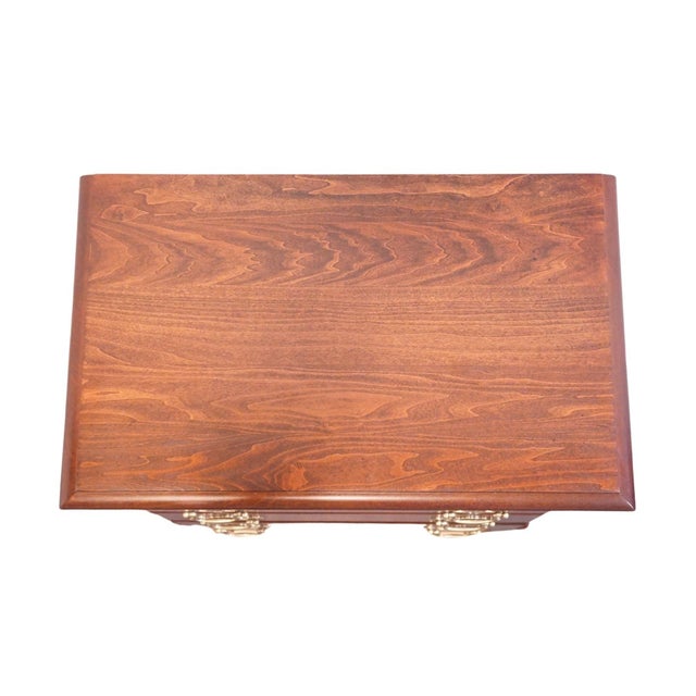 Kincaid Furniture Lenoir Collection Solid Cherry Traditional Style 26" Two Drawer Nightstand 21-142 For Sale - Image 10 of 15