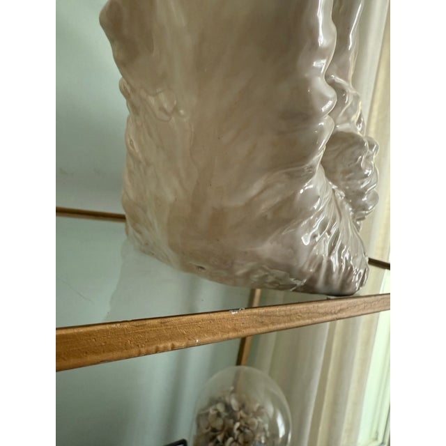 Vintage Large Ceramic Swan For Sale - Image 9 of 10