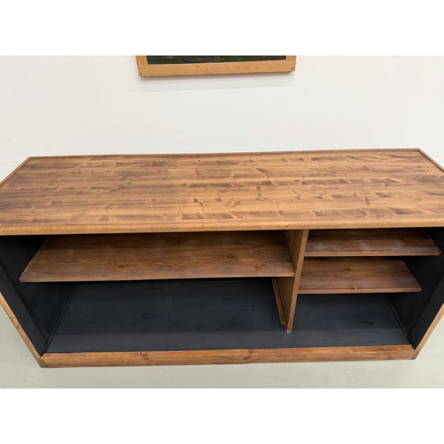 Vintage Pine Workbench, 1950 For Sale - Image 4 of 18