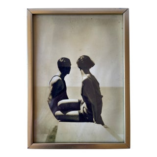 Late 20th Century "The Divers" Sepia Photograph After George Hoyningen-Huene, Framed For Sale