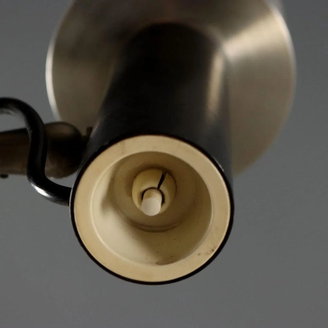 Silver Vintage Floor Lamp in Aluminium and Iron, Italy, 1960s For Sale - Image 8 of 11