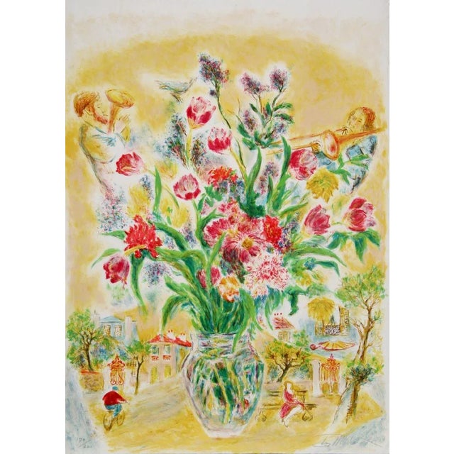 Figurative Flowers 5, Ira Moskowitz For Sale - Image 3 of 3