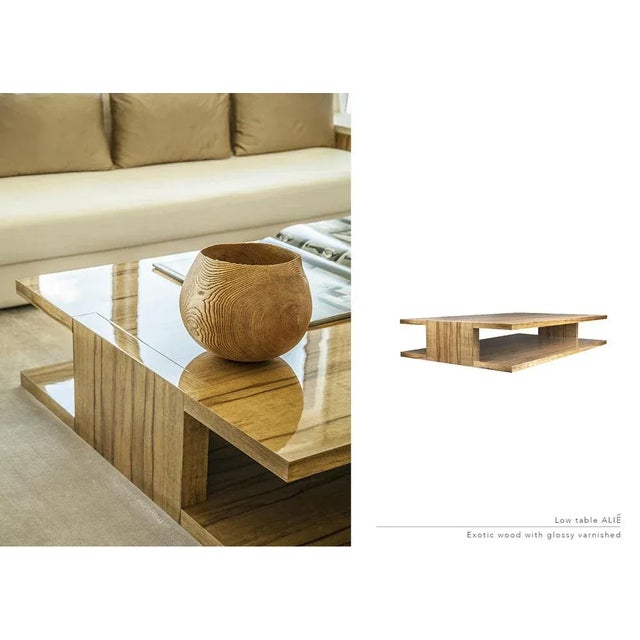 Alie Low Table by LK Edition For Sale - Image 4 of 5