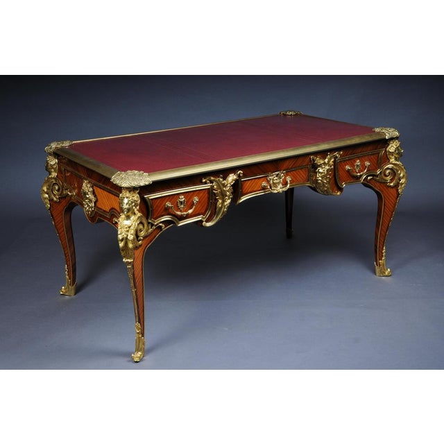 20th Century Desk in the Style of Andre Charles Boulle For Sale - Image 9 of 18