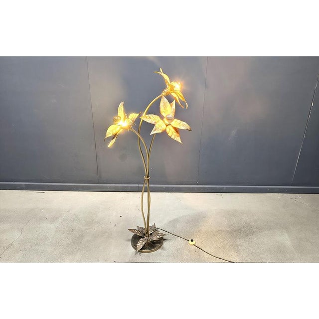 Flower Floor Lamp by Willy Daro, 1970s For Sale - Image 6 of 17