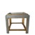 A refined Oliver Side Table by Lillian August, featuring a clean architectural silhouette with layered square geometry....