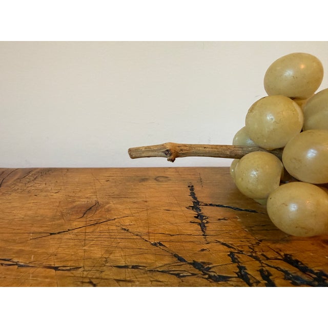 Vintage Alabaster Grape Cluster For Sale In Portland, OR - Image 6 of 9