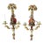 Vintage Italian Carved Wood Monkey Wall Sconces, Hand-Painted - a Pair For Sale