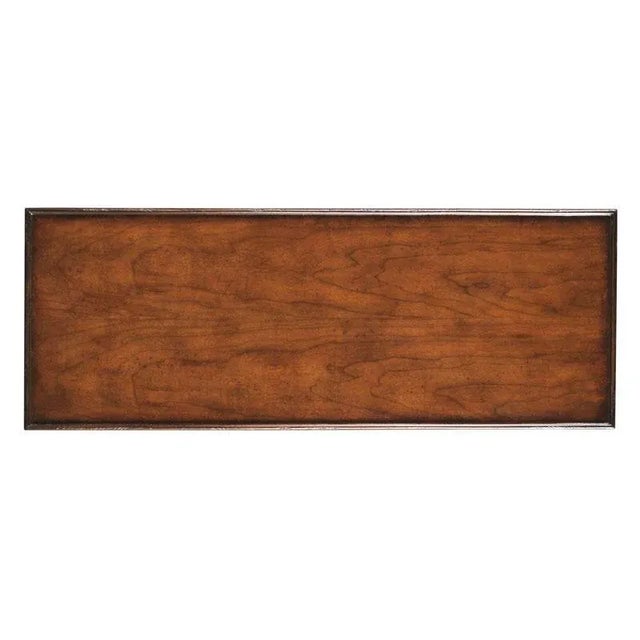 Designed in the spirit of 19th Century French originals, this table has a rectangular cherry top that is surrounded by a...