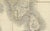 Johnstons Travelling Map of India on Linen in Original Cloth, 1857 For Sale - Image 6 of 14