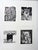 Green 1977 Third Tallinn Graphic Triennial Portfolio of 22 Abstract Lithographs For Sale - Image 8 of 17