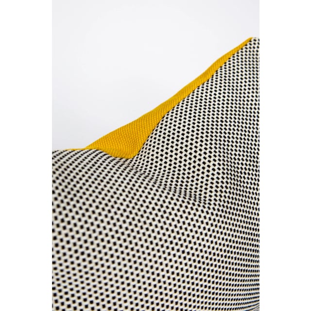 2020s Bright Yellow Modern Pillow For Sale - Image 5 of 6