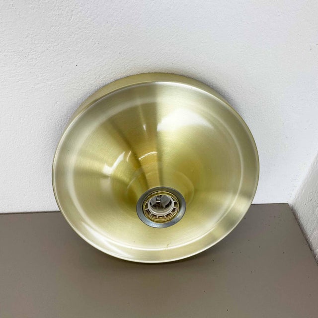 Silver Disc Wall Light by Charlotte Perriand for Honsel, Germany, 1970s For Sale - Image 10 of 15