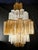 Vintage Pear-Shaped Murano Glass Chandelier in the style of Barovier, Italy, 2004 For Sale - Image 14 of 14