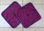 Textile Pair Applique Throw Pillow Covers For Sale - Image 7 of 10