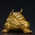 Bronze Late 20th Century Gilt Bronze Figure of a Toad (Jin Chan) For Sale - Image 8 of 9