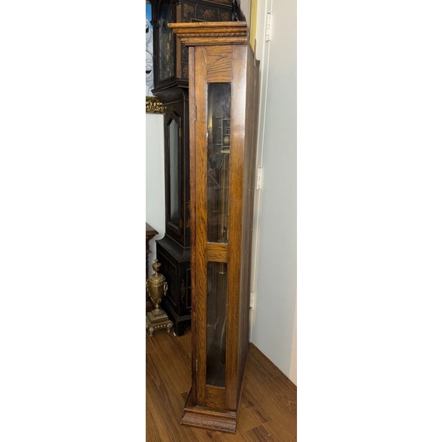 1900 - 1909 Bawo & Dotter, New York, Antique Jeweler’s Regulator Clock For Sale - Image 5 of 13