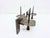 Brutalist Bronze Triple Candlestick by Manfred Bergmeister, 1970s For Sale - Image 11 of 11