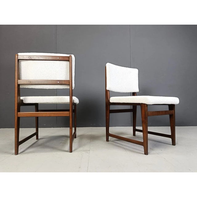 Mid-Century Teak Scandinavian Dining Chairs, 1960s, Set of 6 For Sale - Image 10 of 11