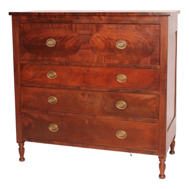 19th Century English Regency Chest / Desk For Sale