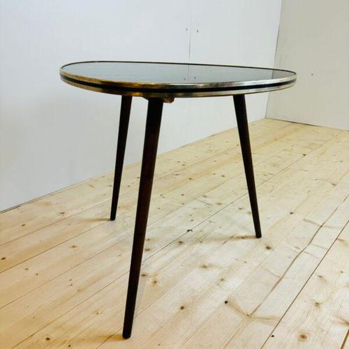 Enameled Wood and Glass Coffee Table, Germany, 1960s For Sale - Image 3 of 5