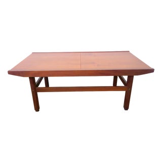 Vintage Italian Opening Coffee Table, 1950s For Sale
