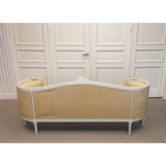 Swedish Gustavian Cabriole Sofa, 1800s For Sale - Image 6 of 11