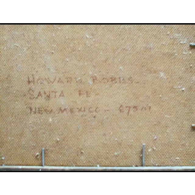 1970s 1970s Original Oil Landscape Painting by Howard Bobbs, Signed, 18” X 22” For Sale - Image 5 of 6