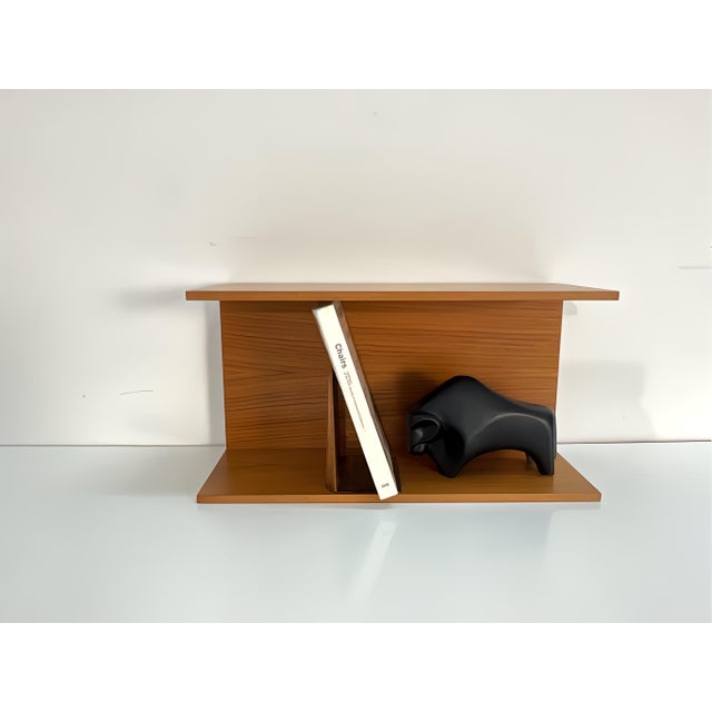 Small Teak U-Profile Shelf by Walter Wirtz for Wilhelm Renz, 1960s For Sale - Image 15 of 18