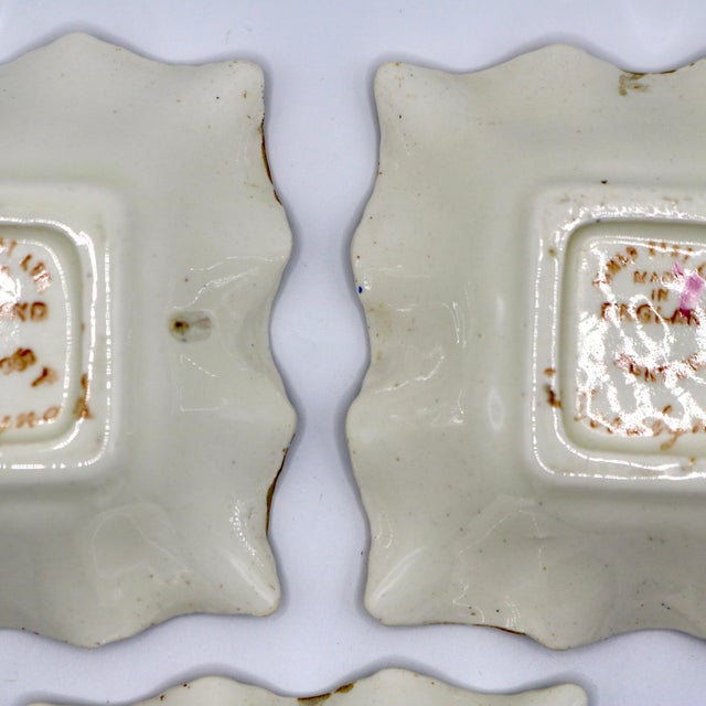 Pink 1930s James Kent Fenton "Rosalynde" Floral Chintz Nut Dishes - Set of 3 For Sale - Image 8 of 12