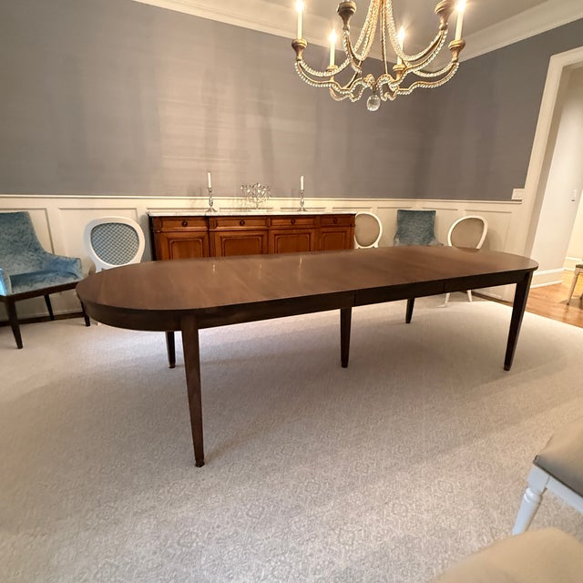 Lancaster Iron and Wood Lincoln Extension Table For Sale - Image 4 of 13