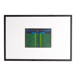 Signed Limited Edition Mezzotint by Kazuhisa Honda For Sale