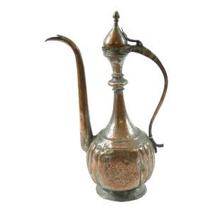 Antique Copper Middle Eastern Water Ewer