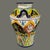 Late 20th Century Tall Colorful Hand Painted Mexican Pottery Talavera Floor Vase Jug 19'' High For Sale - Image 5 of 10