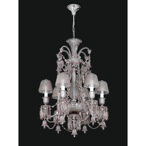 Collection Regina Di Colori Chandelier in Metal and Crystal by Jago For Sale - Image 6 of 8