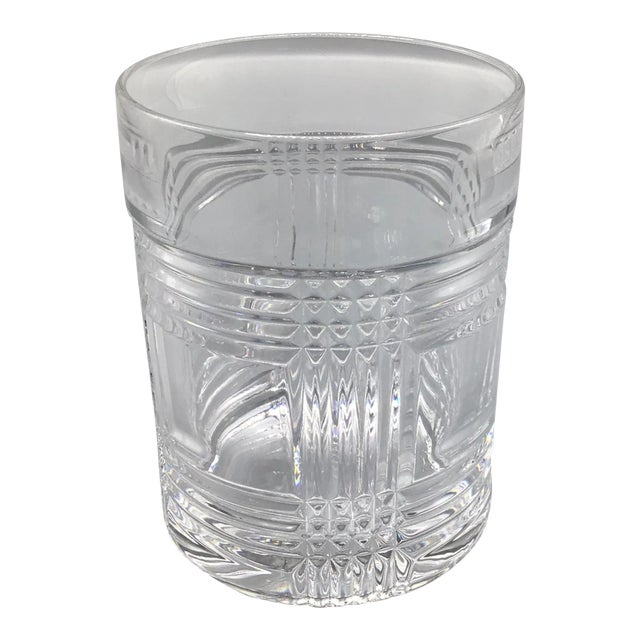 Ralph Lauren Classic Glen Plaid Old Fashioned Glass For Sale