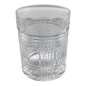 Ralph Lauren Classic Glen Plaid Old Fashioned Glass