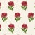 Schumacher Sample - Schumacher Rosina Floral Fabric in Garnet For Sale - Image 4 of 4