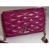 Louis Vuitton Lambskin Malletage GO-14 MM Bordeaux, Excellent Condition Like New For Sale - Image 16 of 18