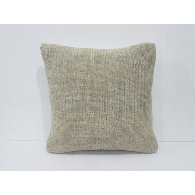 Faded Decorative Pillow Cover For Sale - Image 4 of 4