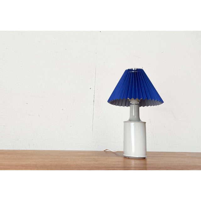 Mid-Century Modern Danish Model Blakant Lille Table Lamp from Royal Copenhagen, 1970s For Sale - Image 11 of 18